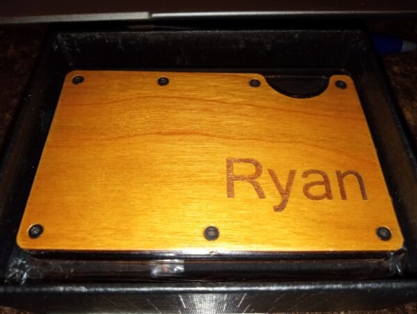 Personalized Wooden Wallets with Custom Engraving | Unique Gifts & Accessories - Image 4